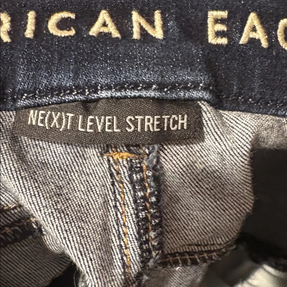 American Eagle Outfitters Dark Blue Jean Shorts